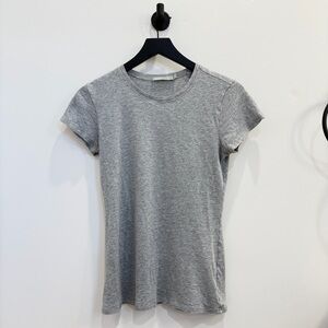 Vince Heather Gray Short Sleeve Tee